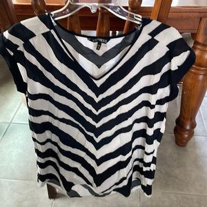 Express zebra print blouse